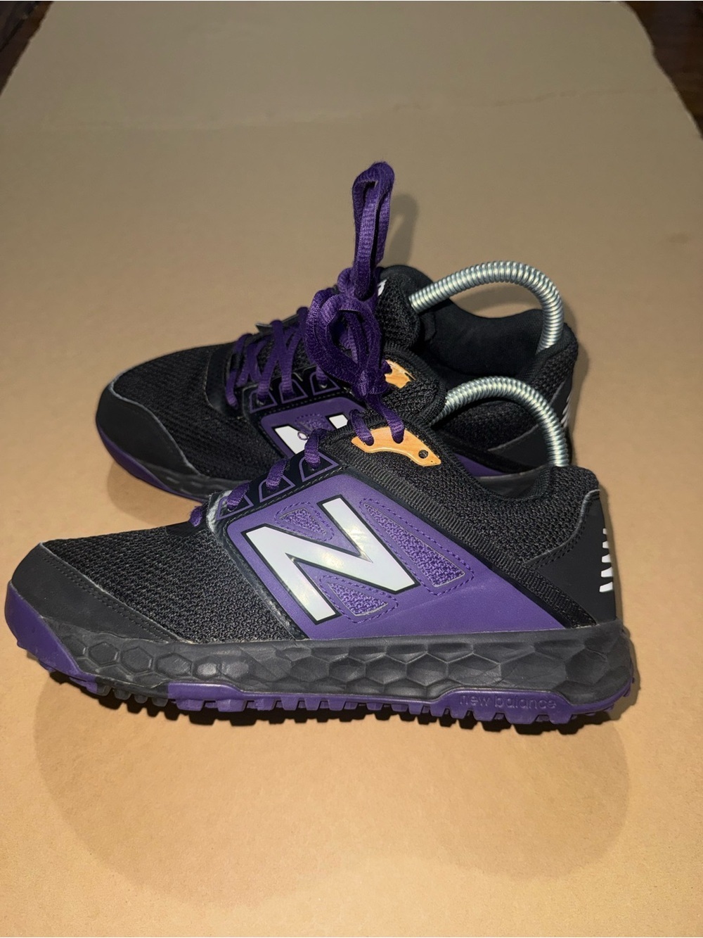 New balance Black and Purple Men's Trail Sneakers